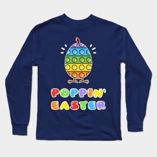 Poppin` Easter Egg Long Sleeve T-Shirt